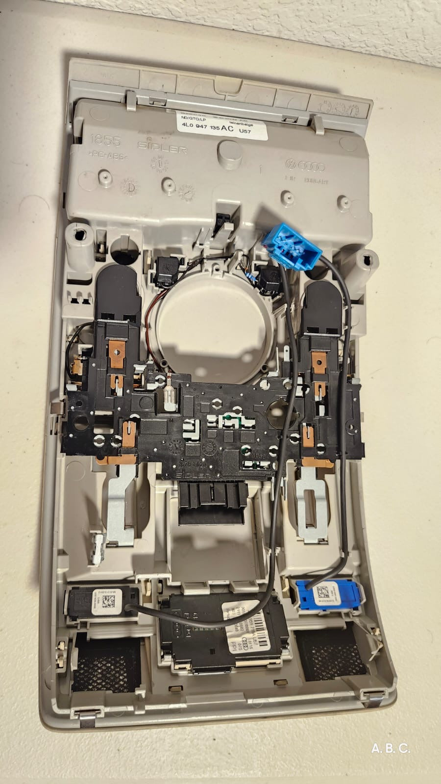 Botón luz quemacocos Audi Q7 2010-2015 4L0947135AC