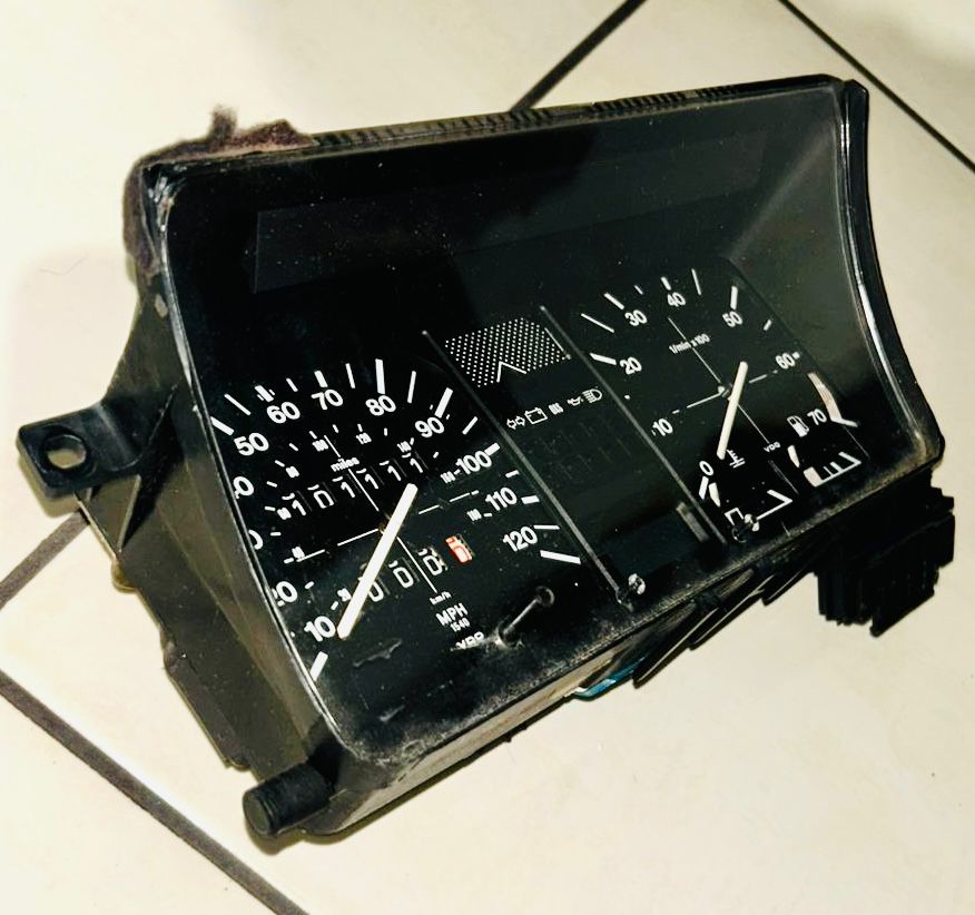 Cluster original VDO para Volkswagen Caribe Atlantic Cabriolet 1985