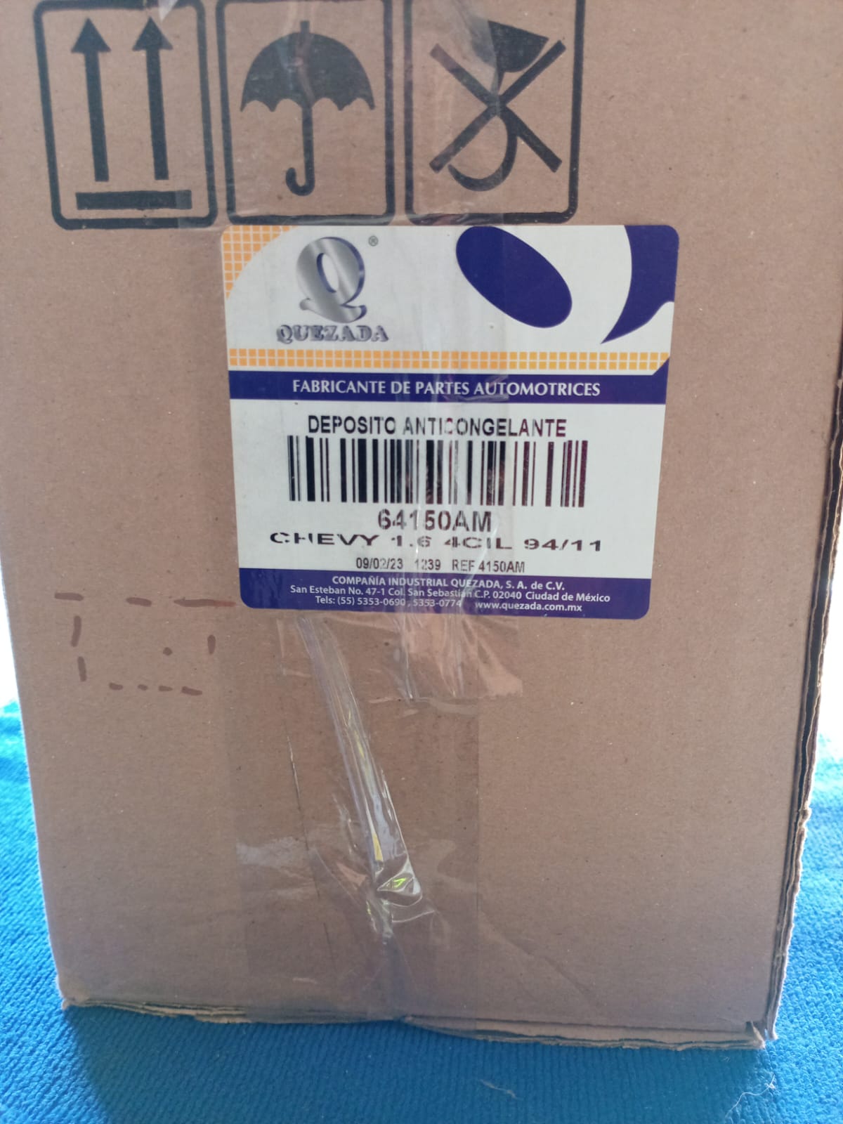Depósito Anticongelante Chevrolet Chevy 1.4 1.6 s/tapón 1994-2011