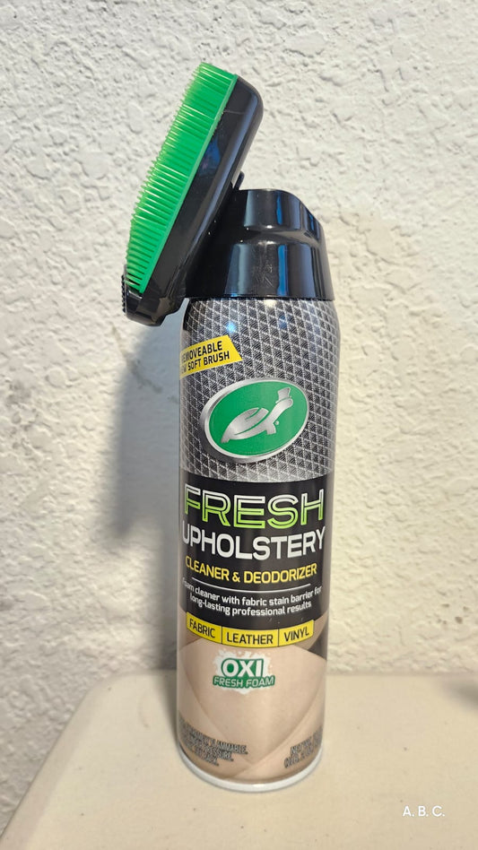 Limpiador tapicería de coche y eliminador de olores TurtleWax 510g