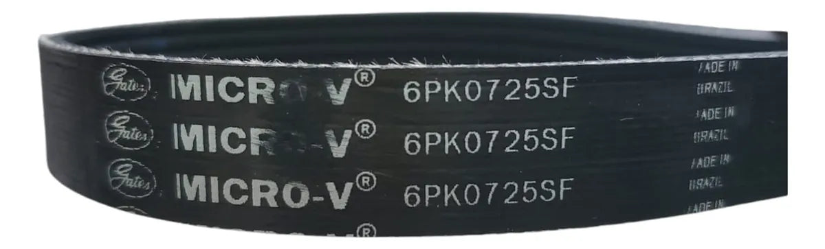 Banda Alternador Volkswagen Gol Saveiro 09-20 6pk0725sf Elástica