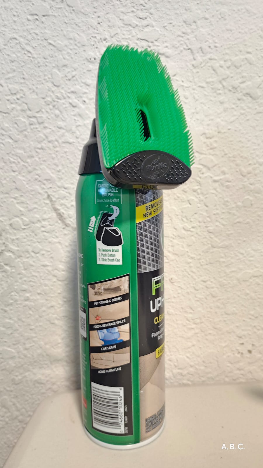 Limpiador tapicería de coche y eliminador de olores TurtleWax 510g