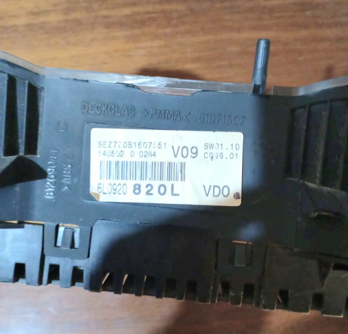 Cluster velocimetro Seat Ibiza Sport 2003-2008 110080105025A OEM detalle