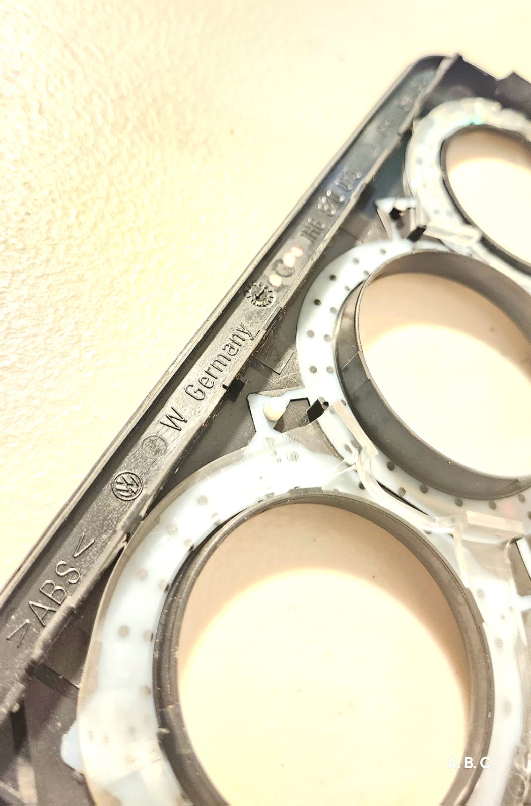 Embellecedor control A/C Volkswagen Golf A3 Mk3 1991-1999 OEM 1H6820076