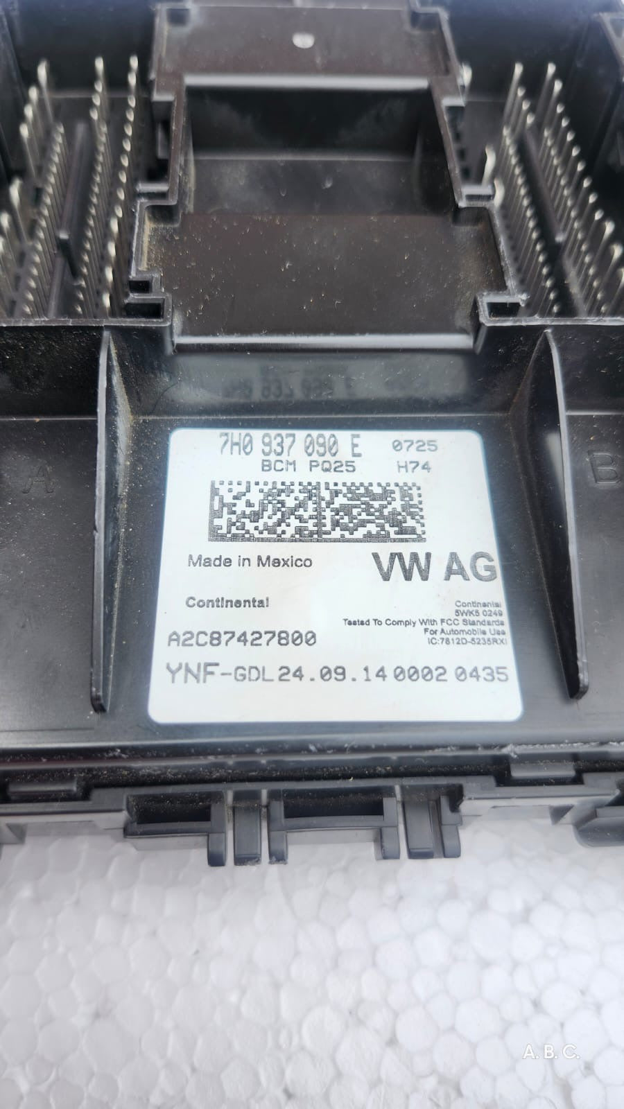 7H0937090E Modulo Bcm volkswagen Jetta 2.5 mk6 11-18 Oem