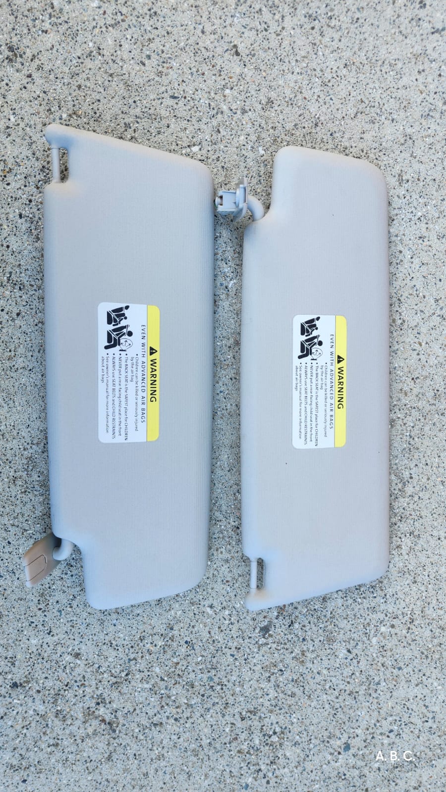 Viseras parasol para Volkswagen Tiguan 2009-2017 | OEM 5N0857551P