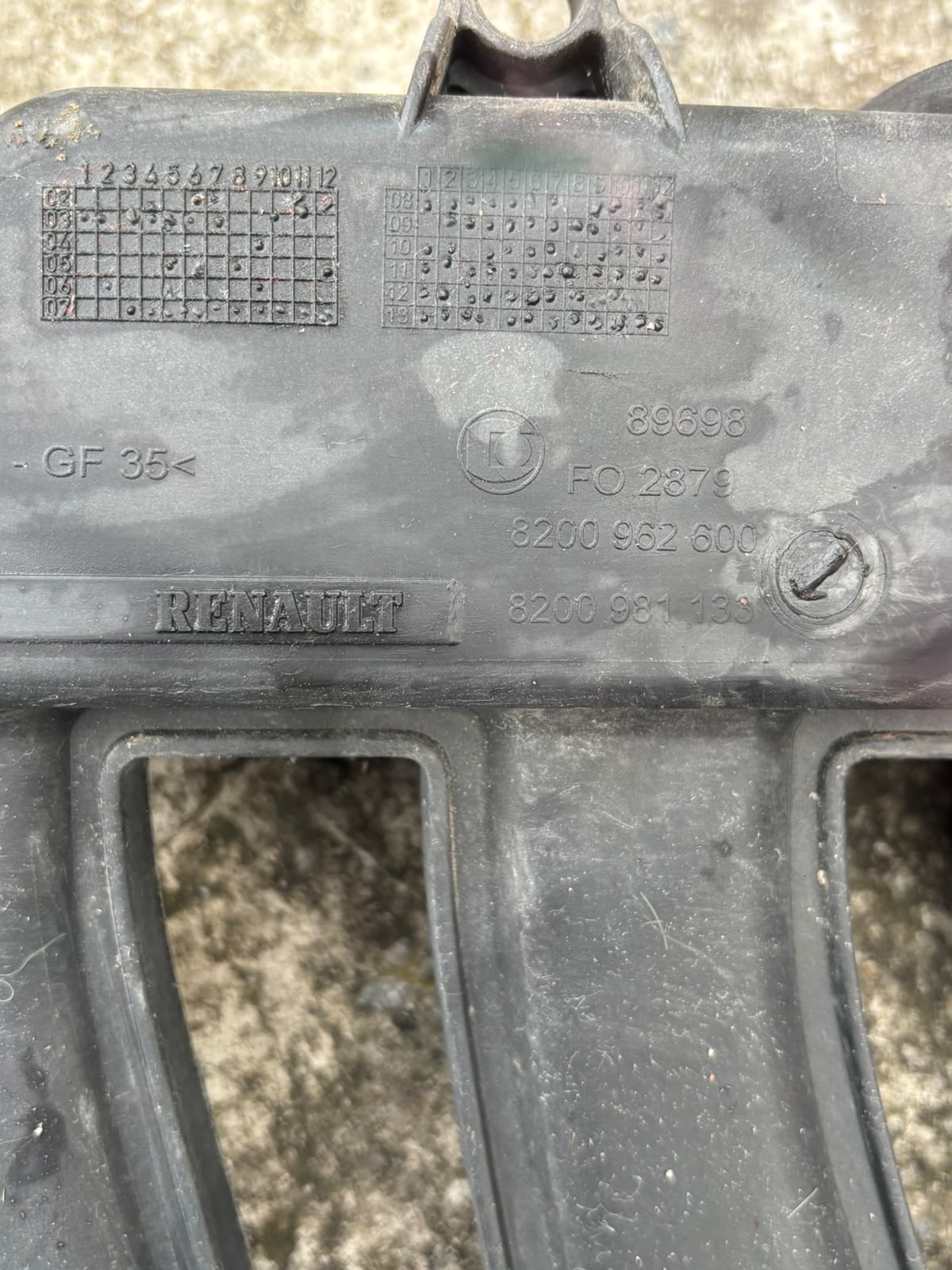 Multiple admison Renault Logan 15-24 - OEM 8200962600 | Becerril Autopartes VW (3)