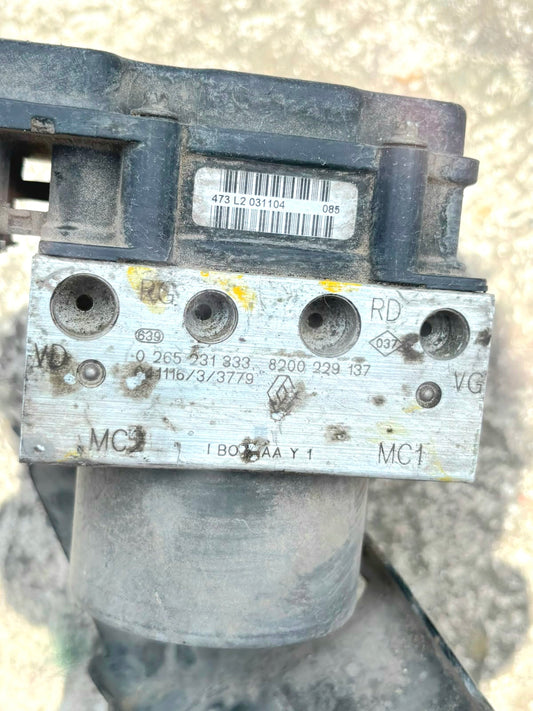 Modulo Abs frenos Renault Clio 02-10 - OEM 8200229137 | Becerril Autopartes VW